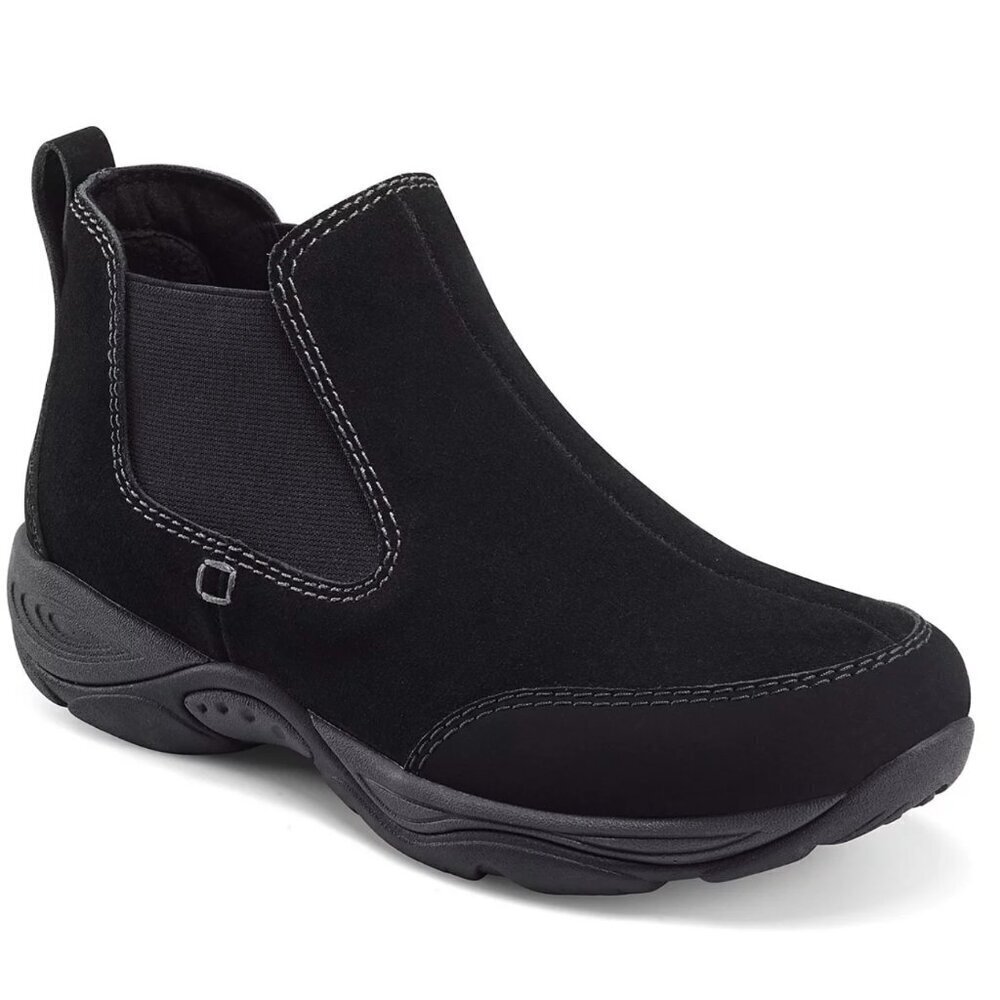 Easy Spirit Womens Exceed Suede Ankle Chelsea Boots